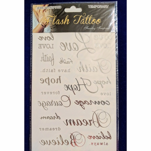 sale festival season 2 10 temp metallic tattoos words with temp